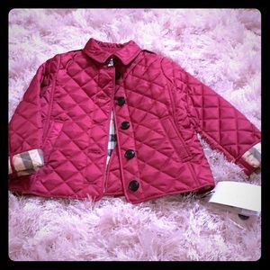 Burberry lightweight girls jacket